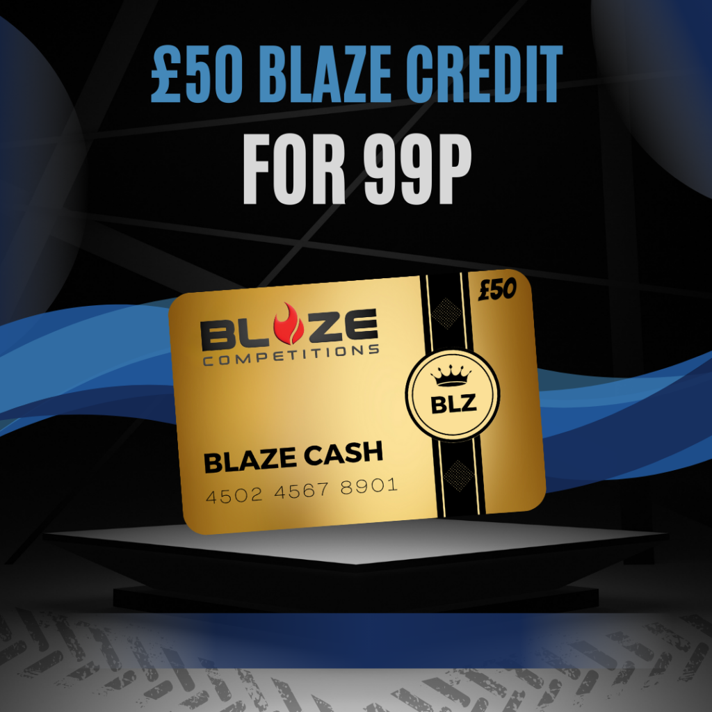 £50 Blaze Credit - GREAT ODDS 07.07.24